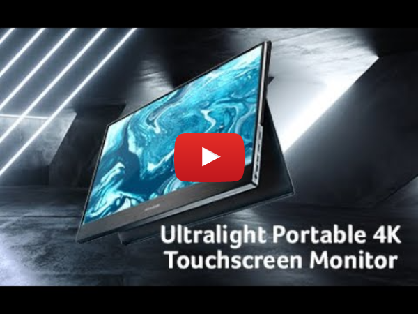 Ultralight Portable 4K Touchscreen Monitor